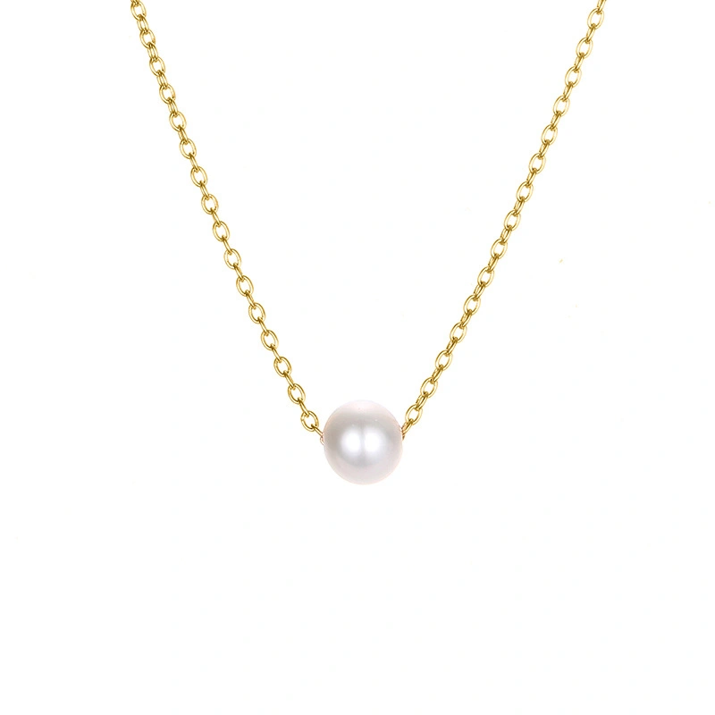 Fashion Simple Imitation Pearl Necklace