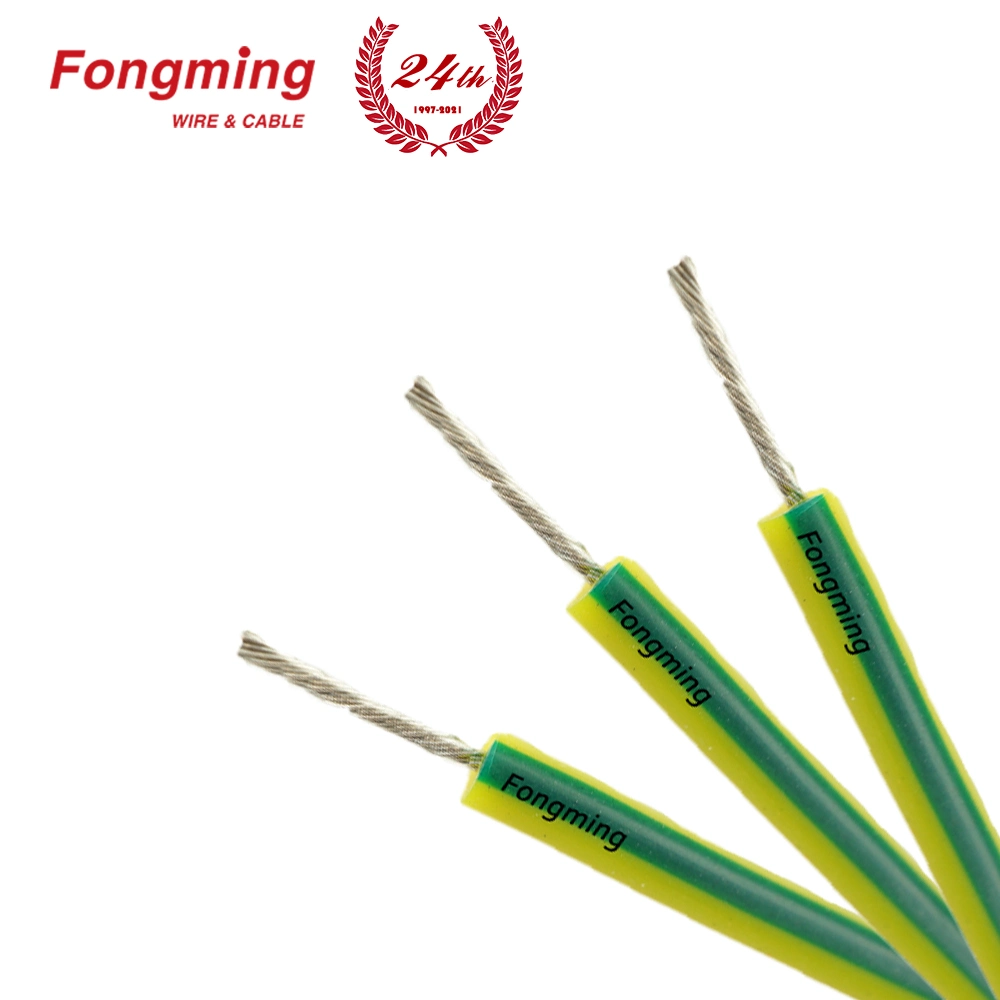 Aislamiento de silicona solo Conductor Motor Power Cable plomo latiguillo con UL3135