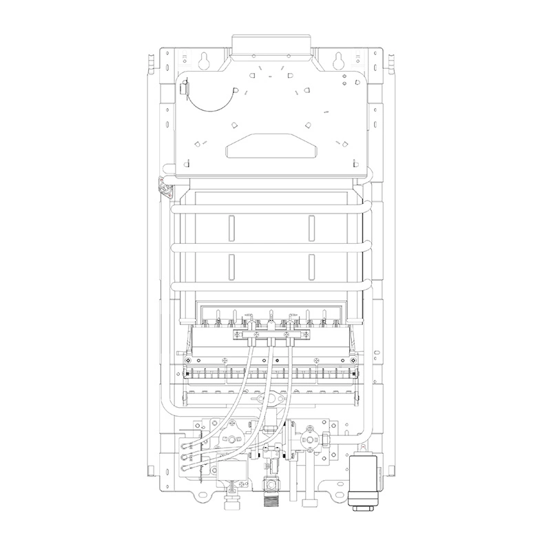 Fábrica de China OEM Atacado tipo de cano de chaminé Hot Sale Casa aparelho 6L 10L 12L 16L 20L Tankless Instant LPG aquecedor de gás quente para chuveiro aprovação CE.