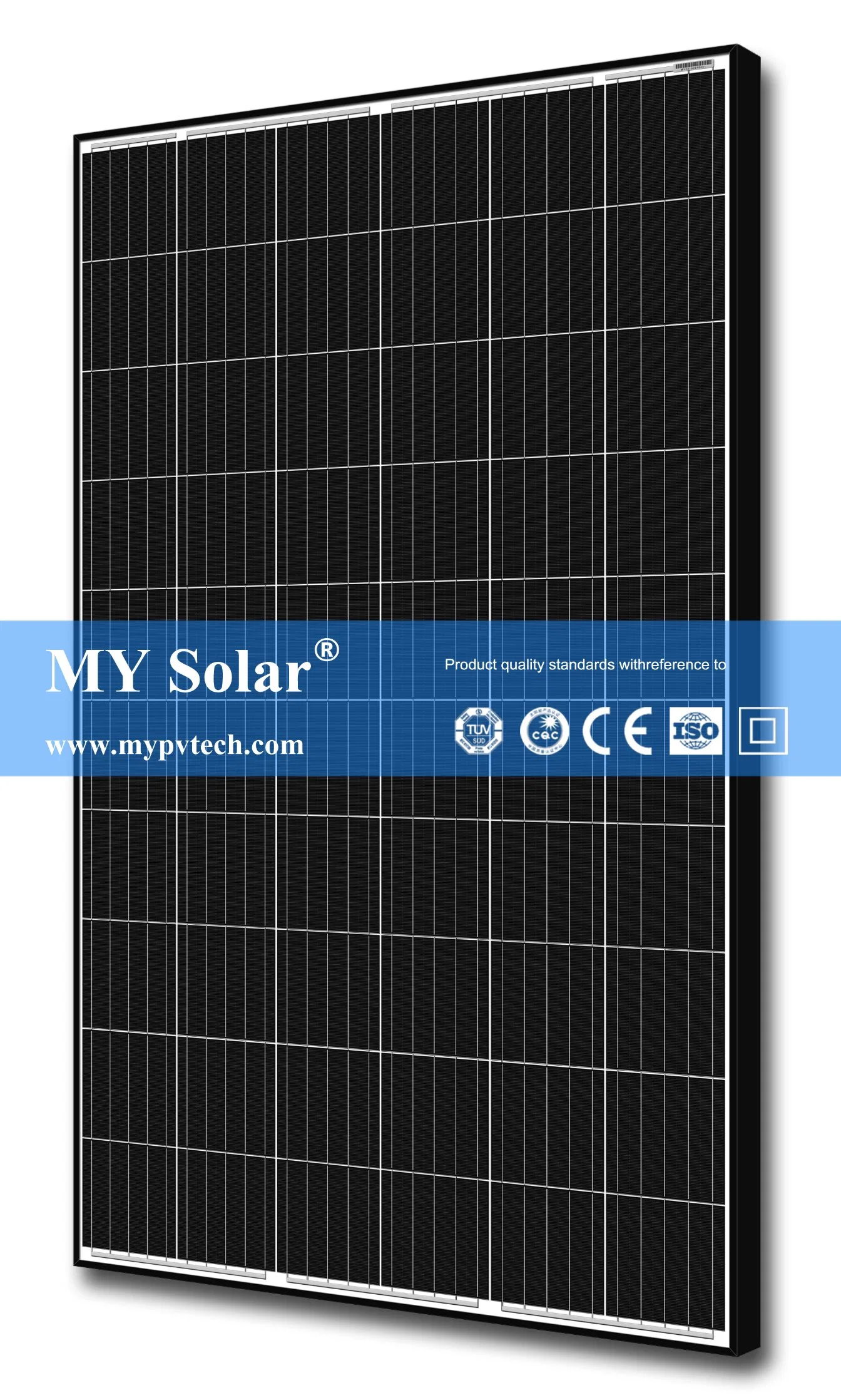 Precio más bajo de alta eficiencia al aire libre en la azotea de 320W de las células solares mono