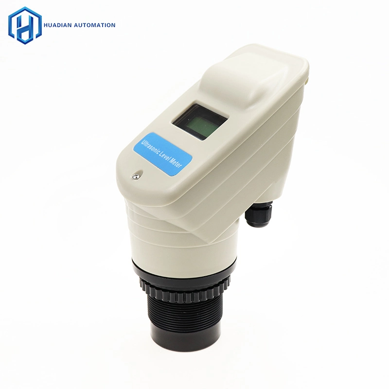 4-20mA Output Hart Oil Tank Level Sensor Portable Ultrasonic Liquid Level Indicator