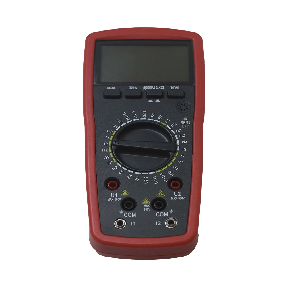 High Resolution Digital Double Clamp Phase Voltmeter Phase Meter