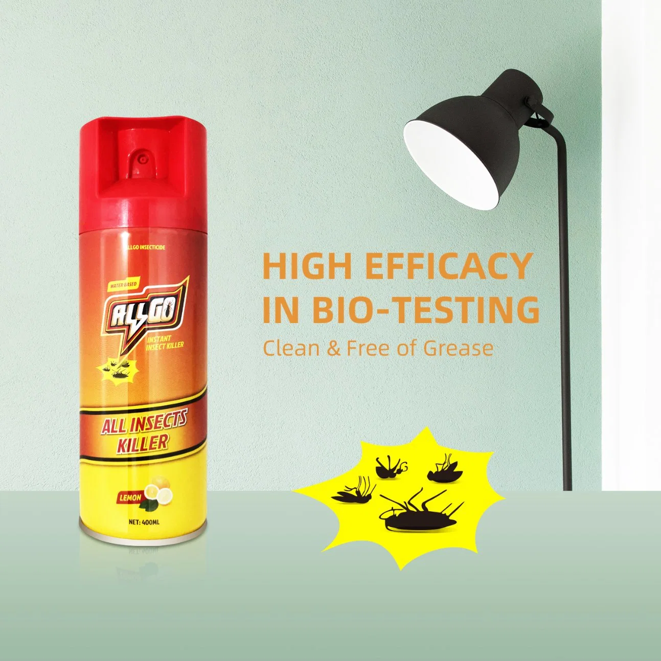 Allgo OEM ODM Wholesale/Supplier Efficacy Tested Water Based Insecticide Spray Factory Supplier