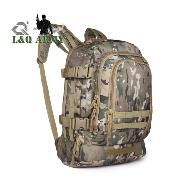 Tactical 3-Day Expandable Backpack with Waist Pack Hiking Camping