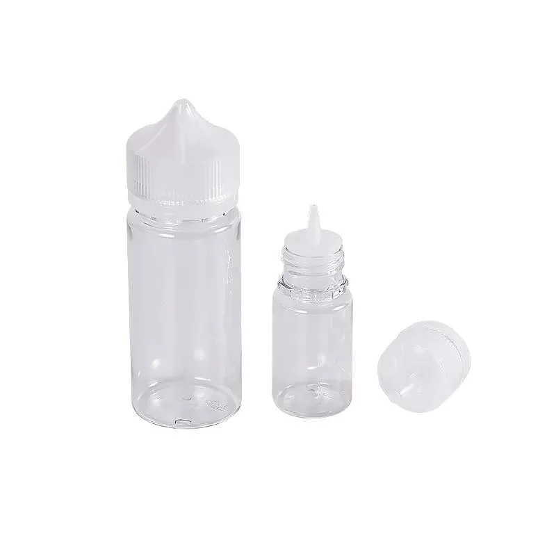 Plastic Bottle 30ml V3 Empty Dropper Liquid Bottles with CRC Cap