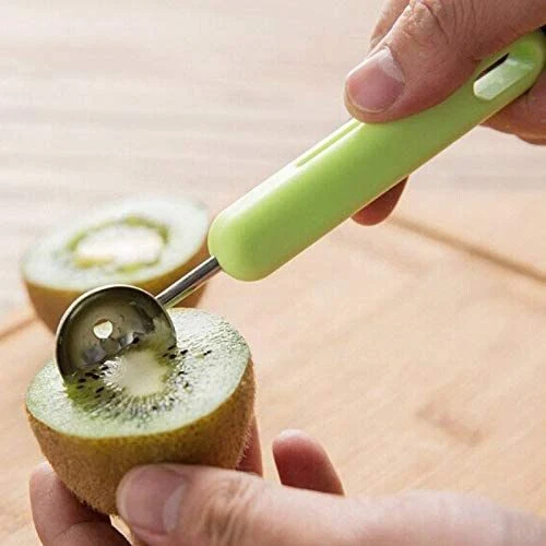 2 in 1 Fruit Peeler &amp; Watermelon Baller Melon Baller &amp; Obstschaufeln Digger Ball Scooper Löffel Kitchen Tool Bl12273