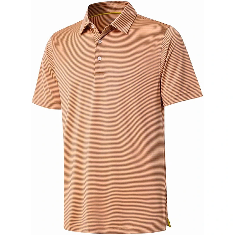 Herren Golf Shirt Hersteller Mode Casual Kurzarm Golf Sport Kleidung schnell trocknende atmungsaktive Poloshirt-T-Shirt-Oberteile