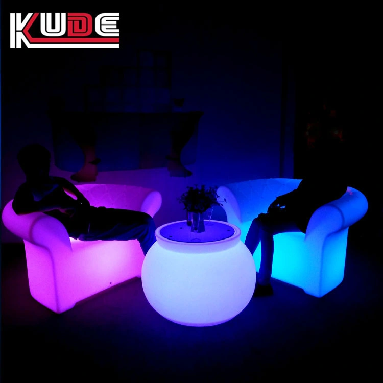 Multi-Color Light up Table and Chair Outdoor Furniture Signs LED