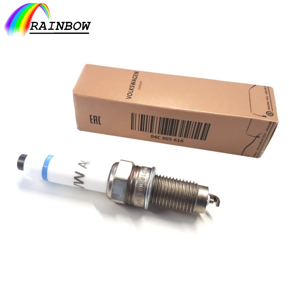 Customized Waterproof Electric Parts 101000033AA Nickel Iridium Spark Plug for Audi/VW/VAG