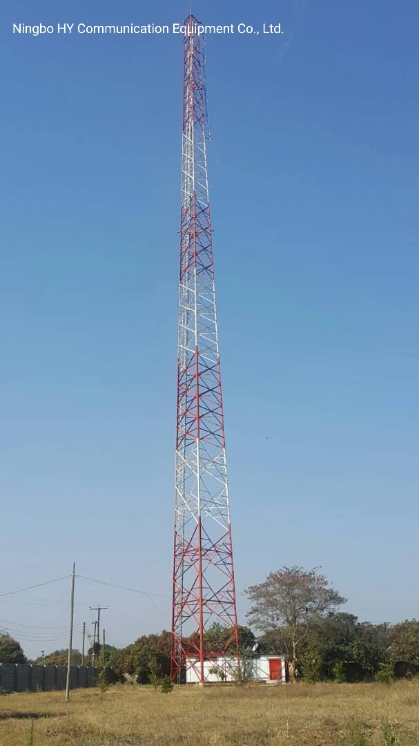 Telecommunication Steel Mobile WiFi TV Galvanized Tower with Brackets Accessories