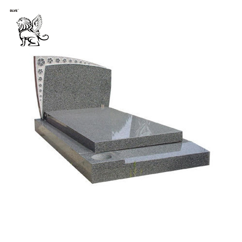 High Polish Granite Memorial Natural Headstone Marble Tombstone MTB-04