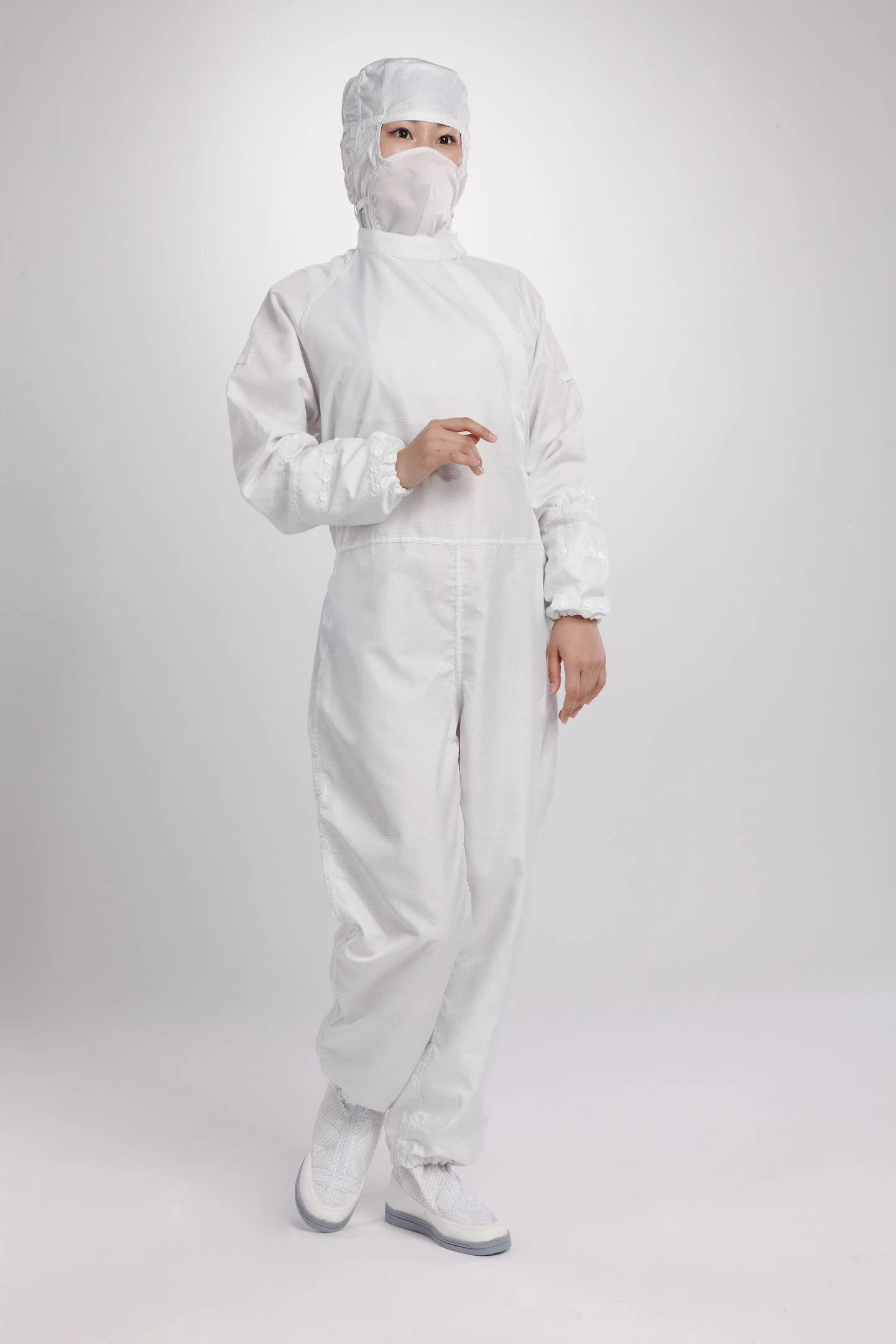 ESD Reinraum Jumpsuit Uniform Arbeitskleidung Siamesische Kleidung