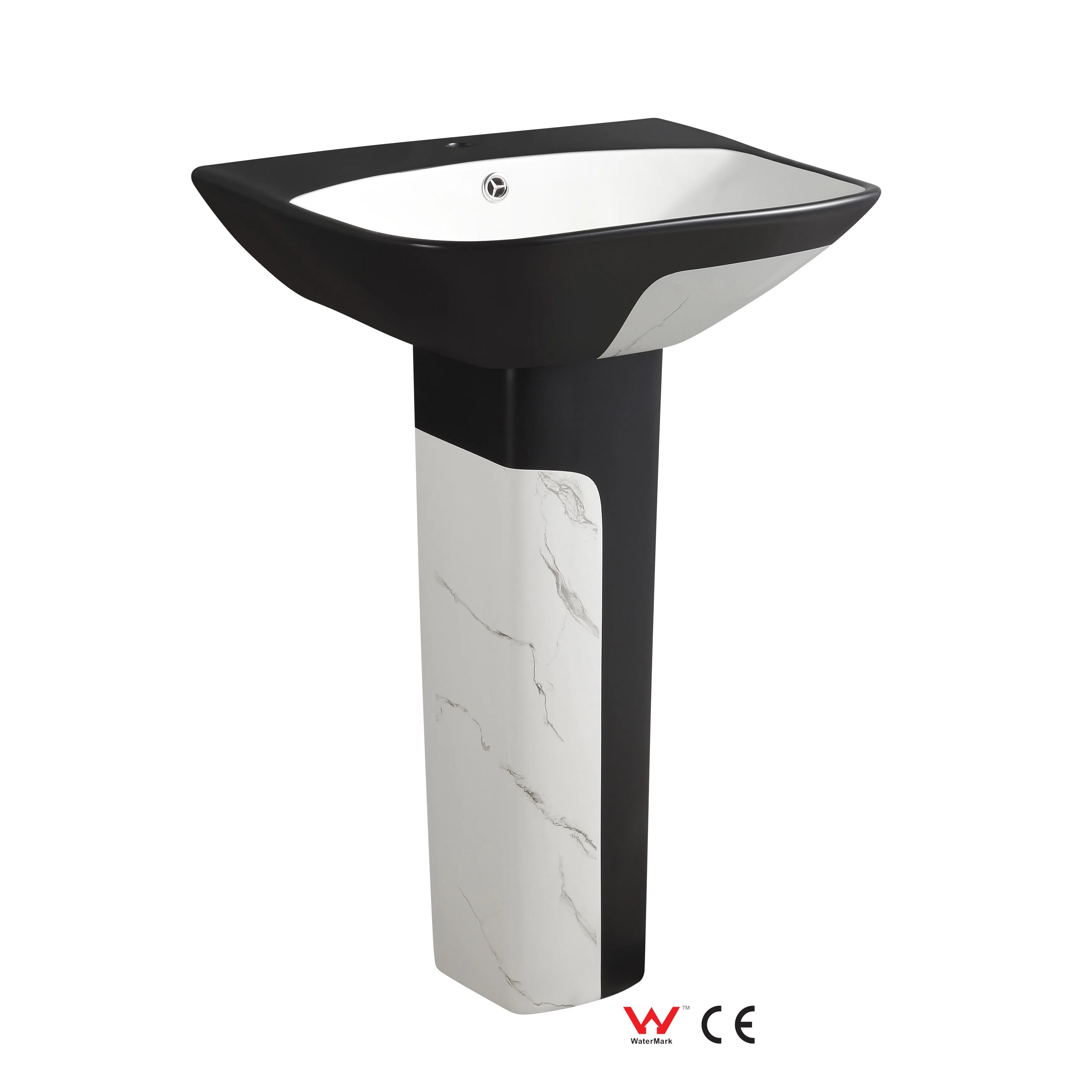 Siphon Jet Flush WC monobloc en céramique avec réservoir dissimulé Salle de bains 6102-13