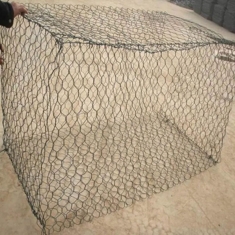 Caixa Gabion/Cesto pedra Cesto Gabion entrançado/malha Hexagonal galvanizada Gabion