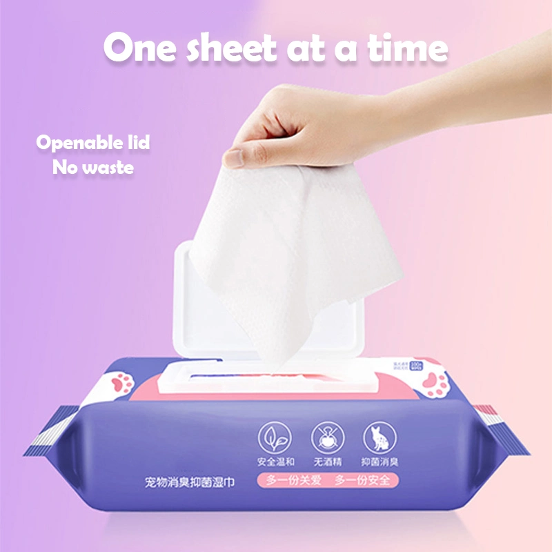 Pet Cleaning Tissue Wipes Daily Use Remover Pet Accessories Pet Products