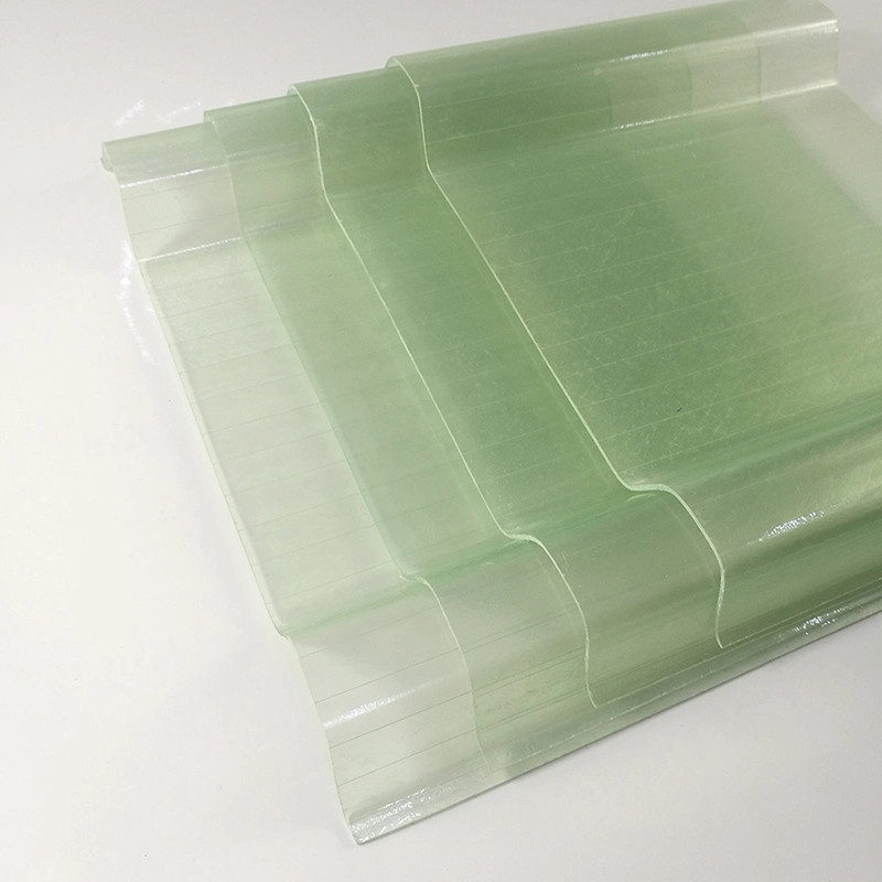 Panel FRP de fibra de vidrio reforzado con lámina de plástico para techos anti-corrosión pirorretardante
