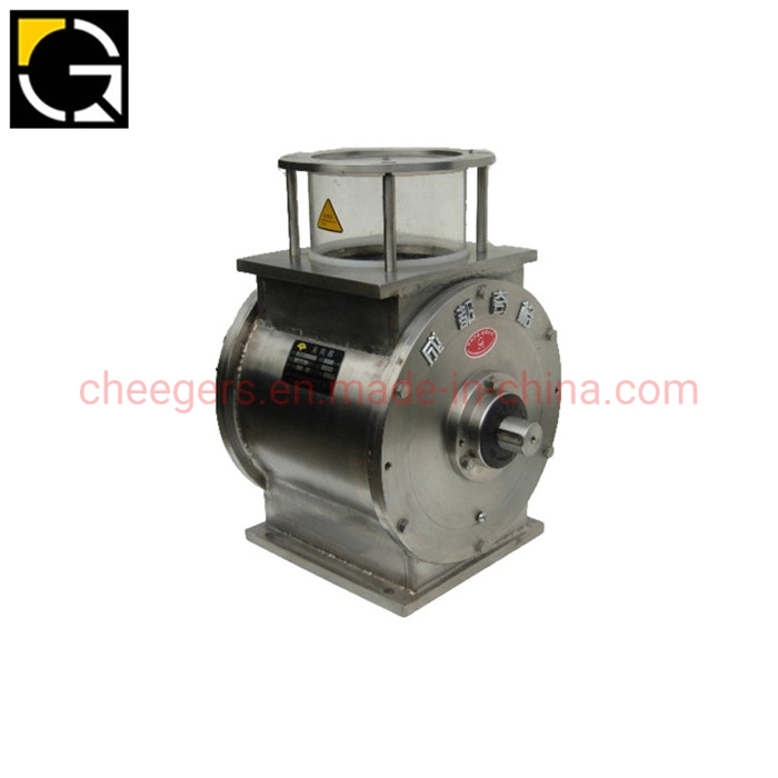 Abrasion Resistant Rotary Valve Pneumatic Conveying Grain Silo Discharge Valve