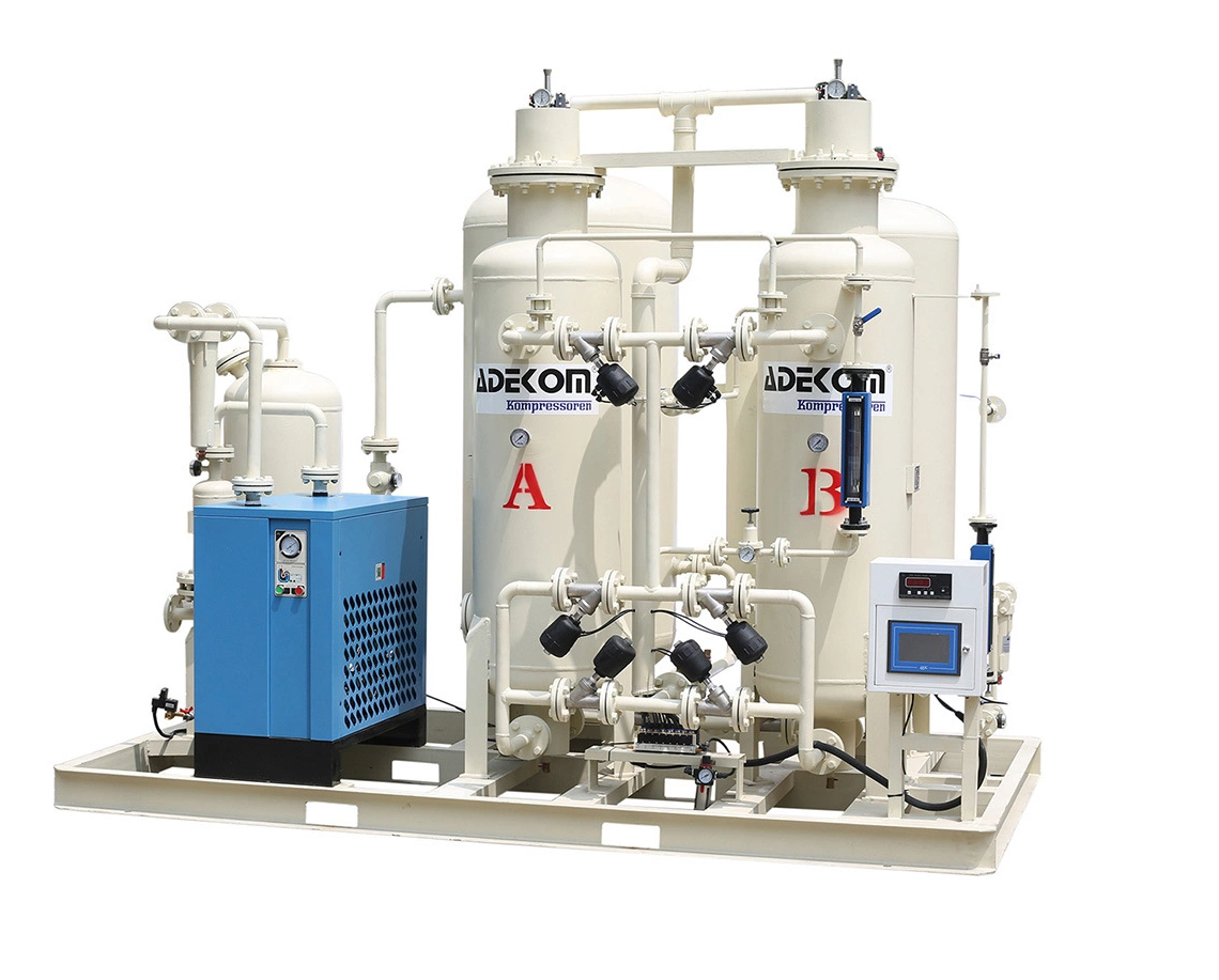 Медицинское оборудование для производства газа Медицинский генератор кислорода PSA для стационара Кислородная установка