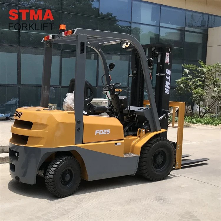 Stma Mini marca carretilla elevadora Diesel 2ton 2t Tractor Xinchai Carretilla con motor Euro 3