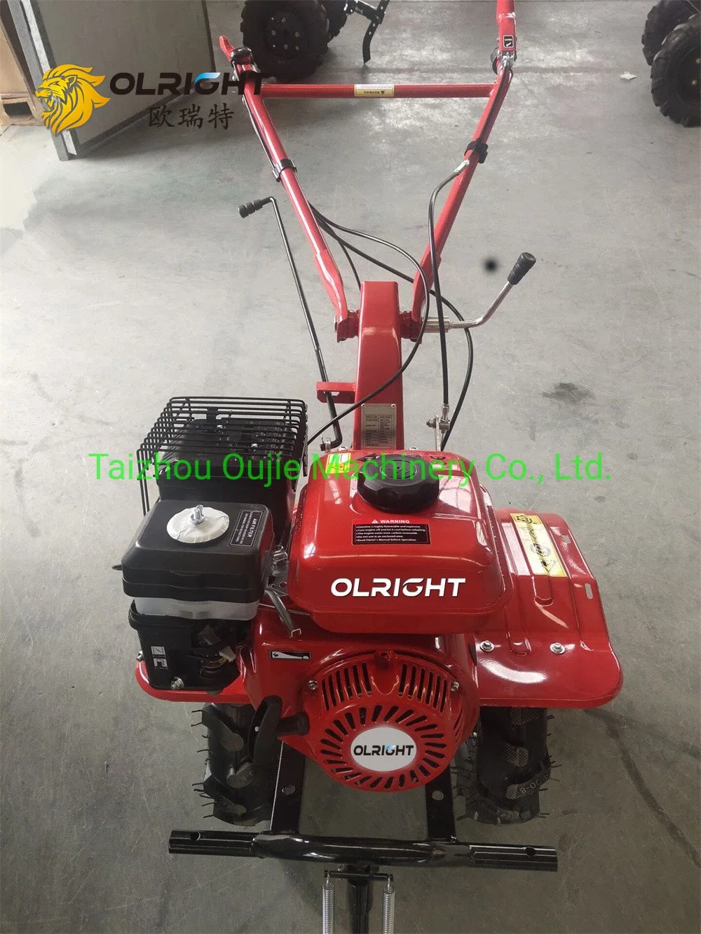 9HP 177f Gasoline Air Cooled Rotary Cultivator Mini Power Tiller