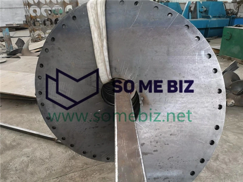 Sectional Screw Flight for Waste Water Treatment