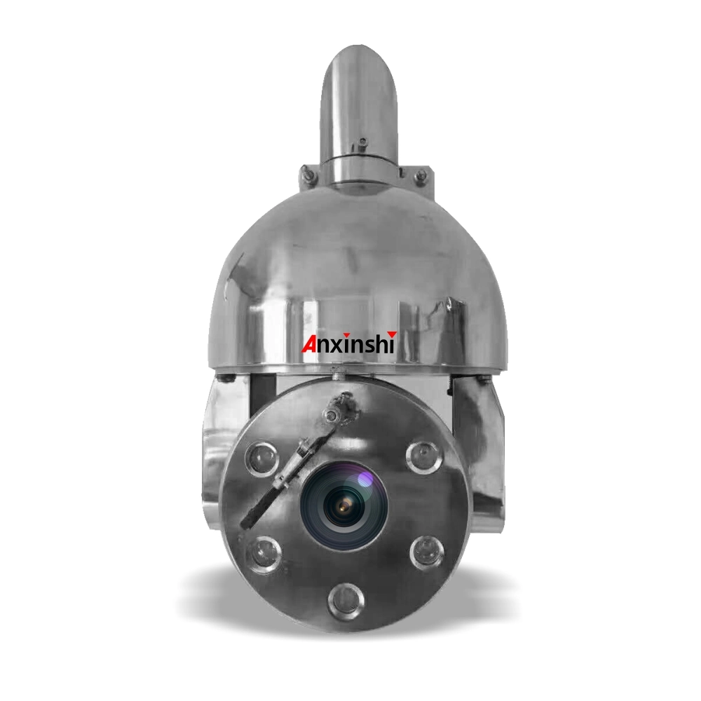 Anxinshi 2022 New Design Stainless Steel Explosionproof Rust Protection PTZ IP68 Waterproof Weatherproof High Speed Dome Camera