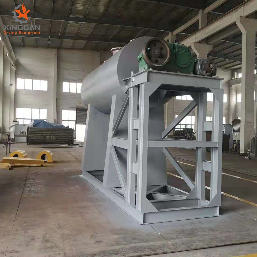 Horizontal Vacuum Agitated Paddle Dryer / Low-Temperature Rotary Vacuum Rake Drying Dryer Machine for Sodium Propylene Sulfonate/Cement/Clay Ash/Resin/PE Powder