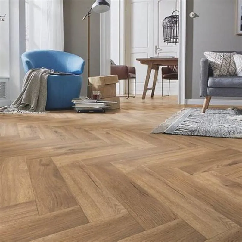 Best Price 4mm/5mm Unilin Click Waterproof Herringbone Oak Spc/PVC/Lvt/Luxury Plastic Vinyl Plank/Planks Wood/Wooden Parquet Floor /Flooring/Tile/Tiles