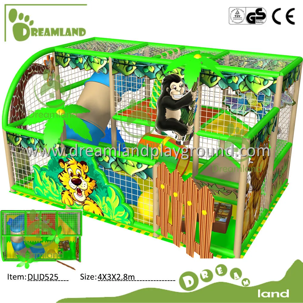 Design Costomized Reprodução suave de Diversões Personalizar Grande crianças playground coberto