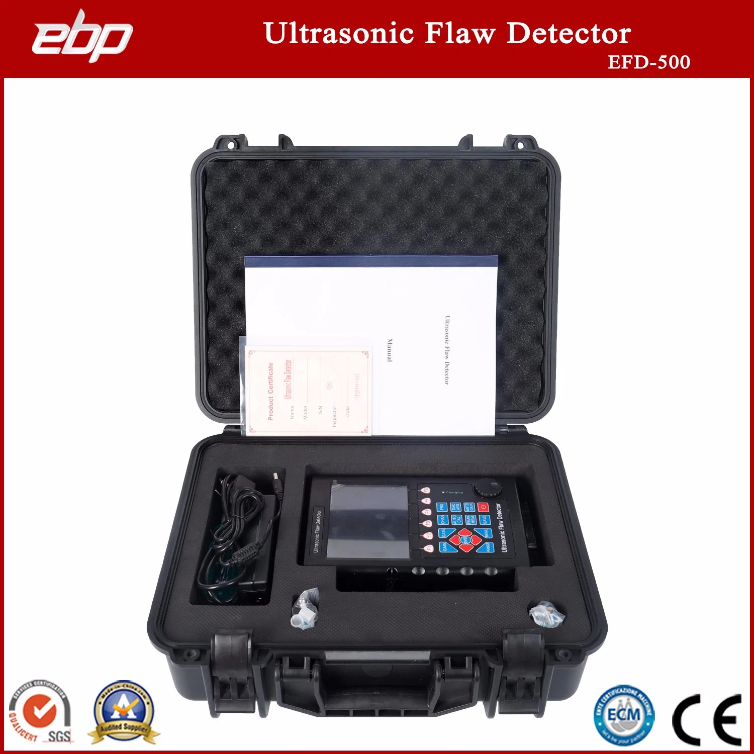 Prueba de ultrasonido digital portátil Detector de defectos con calibración automática de ganancia automática de soldadura