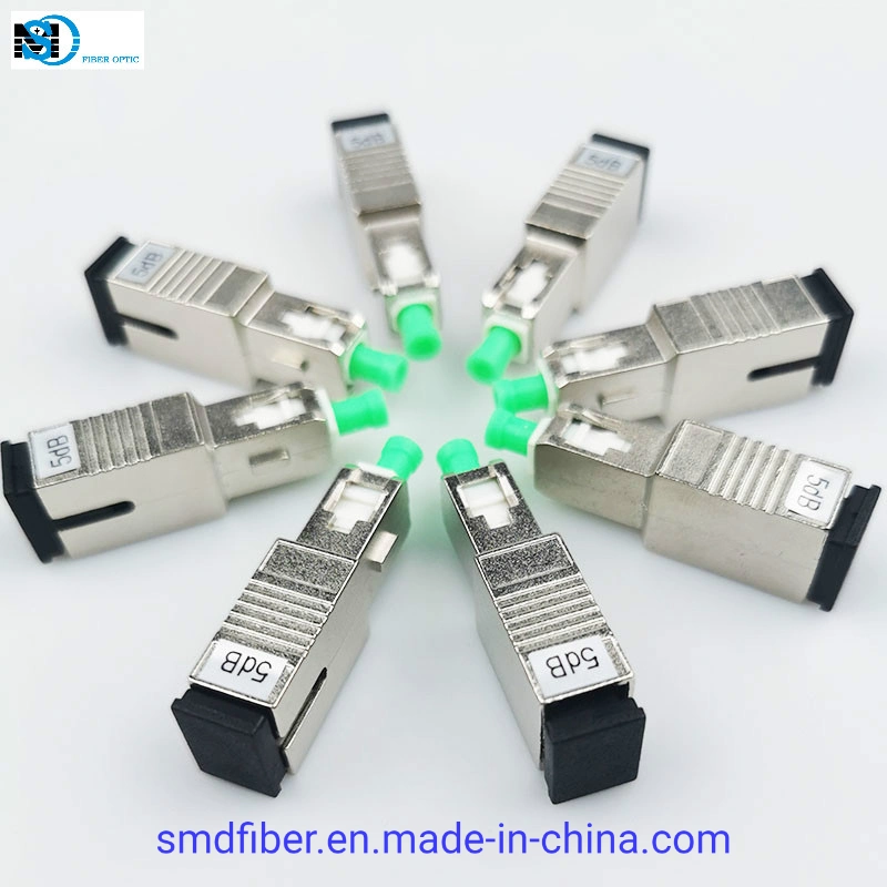 Fiber 0ptic Attenuator Sc/APC 5dB Attenuator for Network