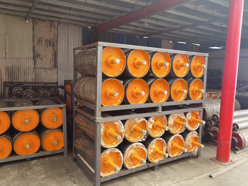 Hot Sale Rubber Lagging Belt Conveyor Drum Pulley 1000mm Cheap Price