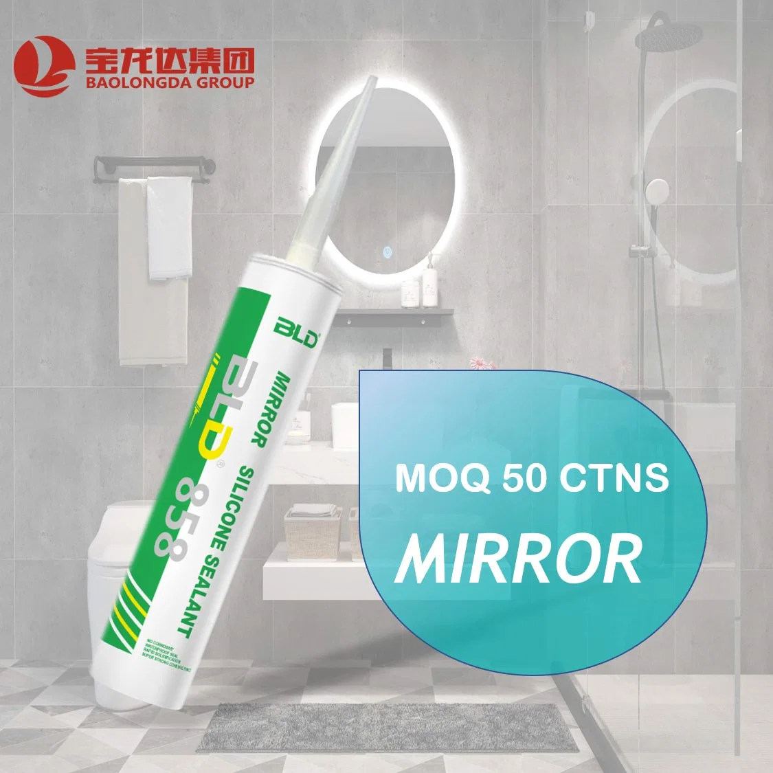 Construction Mirror Glass Silicone Adhesives Adhesive Glue Silicon Window Seal Strong Adhesion Factory