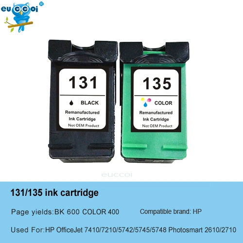 Environmental Remanufactured Ink Cartridge 131/135