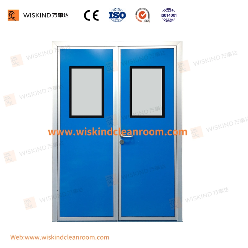 Wiskind Air Purification System/Cleanroom E- Class Steel Cleanroom Door for Food/Pharmaceutical Industry/Hospital/Ot/Operation Theater Certificated by ISO 9001