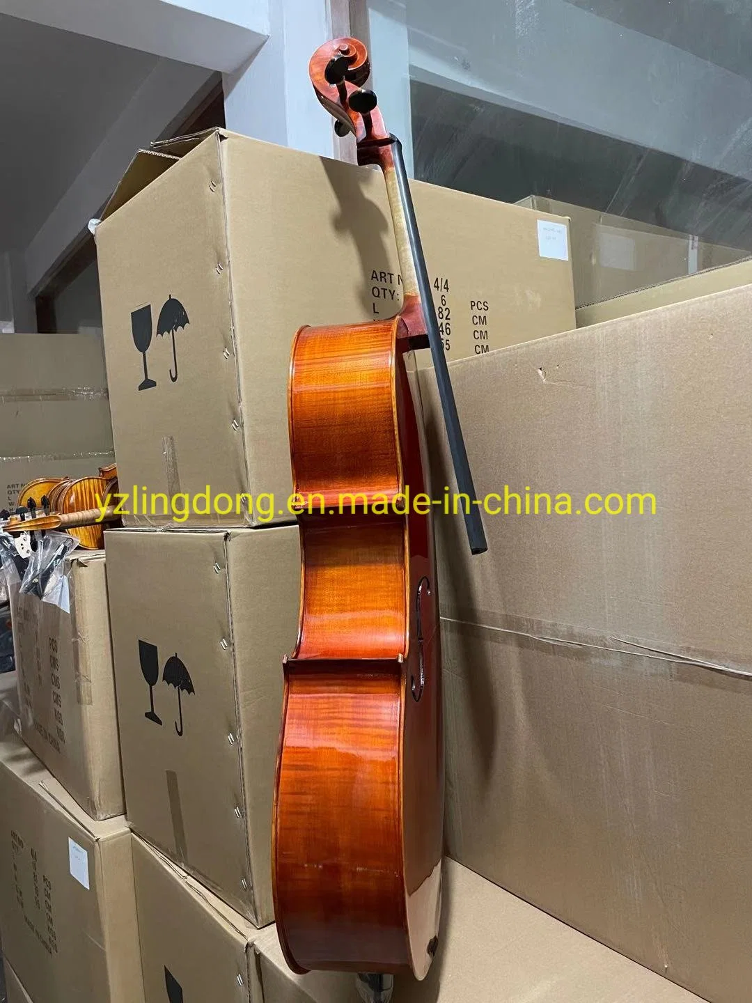 Hecho a mano tono agradable de violonchelo en China