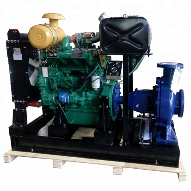 6 Inch Sewage Pump Diesel Engine Water Pump for Waste Water Treatment Agricultural Irrigation