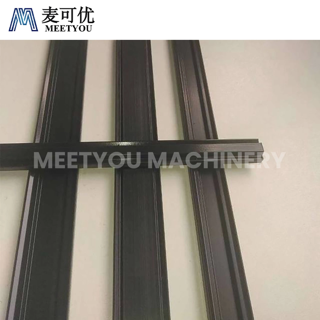 MeetYou Maschinen PVC-Schaum-Profil-Extrusionslinie China Einschnecke PVC-Kabelkanal Extrusion Produktionslinie Konfiguration Laminiermaschine und Stapelung Rack