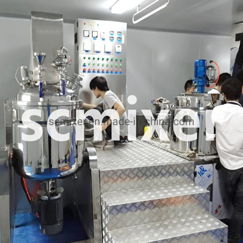 Bottom Homogenizer Cosmetic Cream Gel Homogenizing Pharmacy Machine