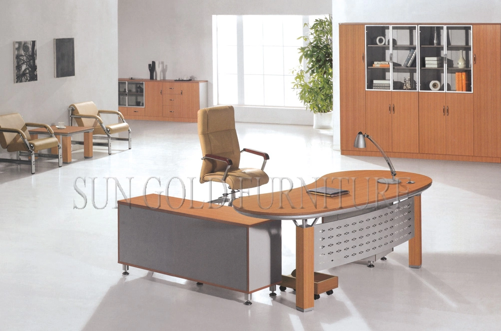 Factory Outlet Tradition Office Furniture L Shape Computer Desk Set (SZ-ODA1002)