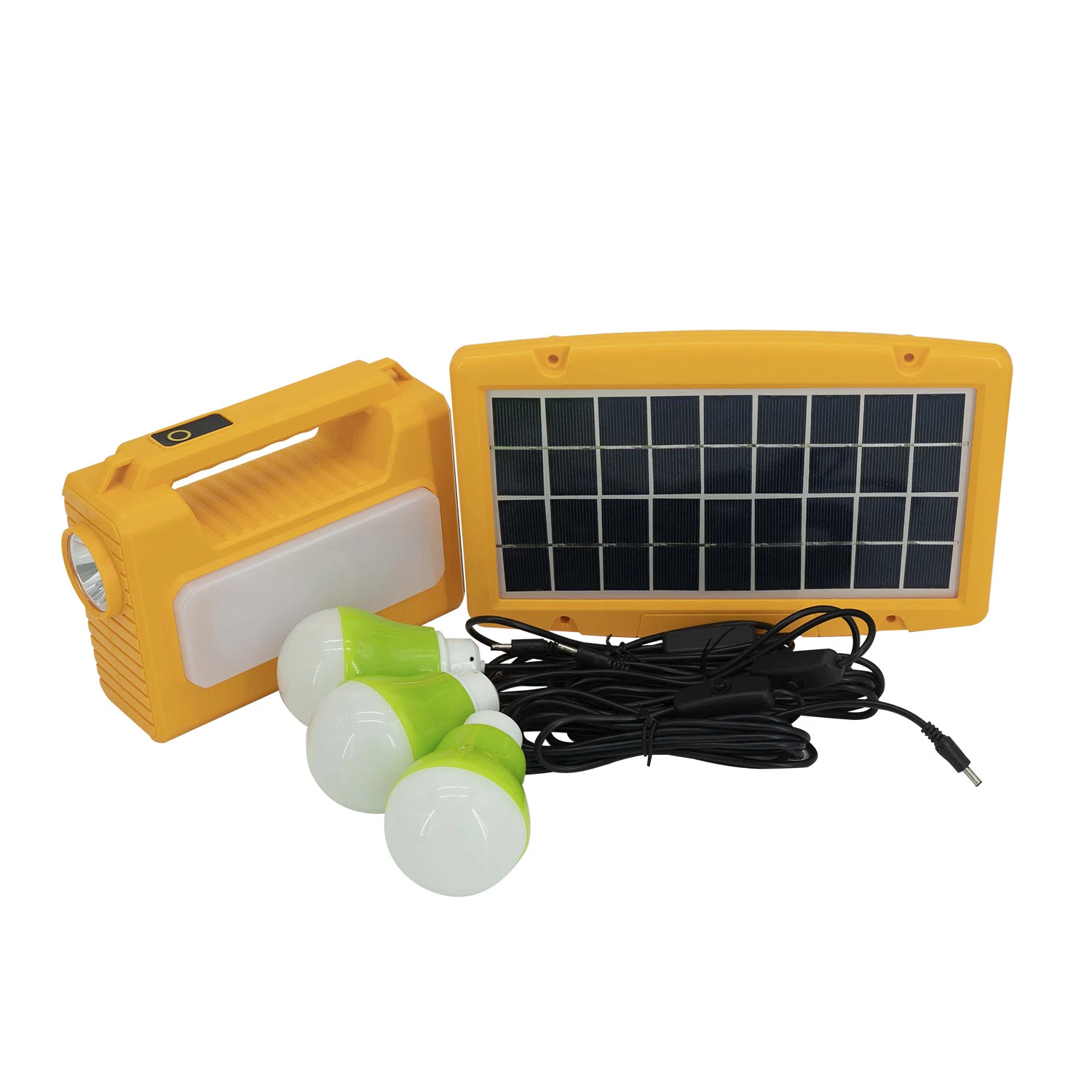 Qingdao Sunflare 3.5W Solar Panel Kit with 3 LED Bulbs for Home and Outdoor Solar Lighting System (SC-6)