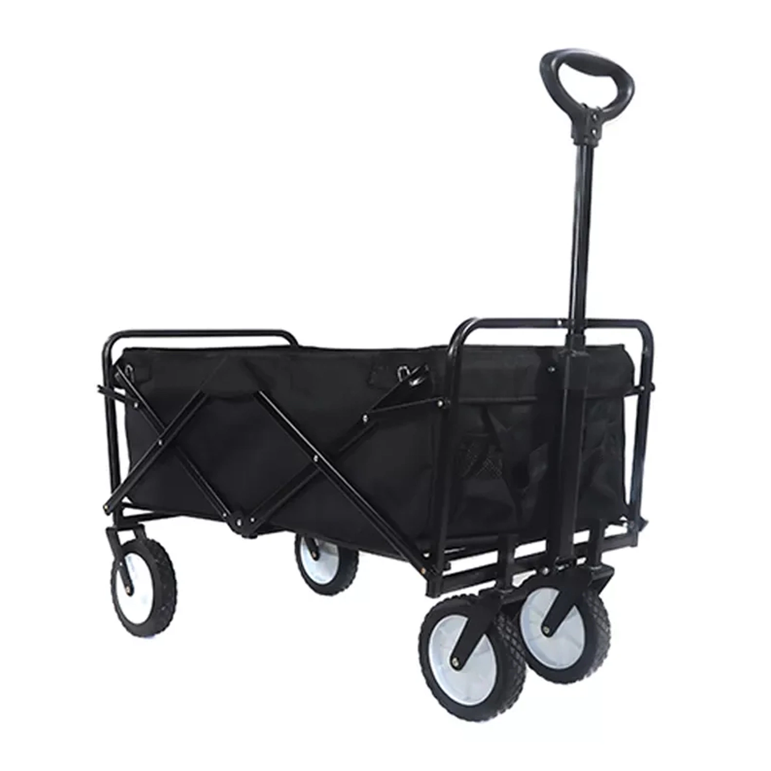 Nsto Outdoor Metal Collapsible All Colors Folding Trolley Wonder Wagon Beach Cart