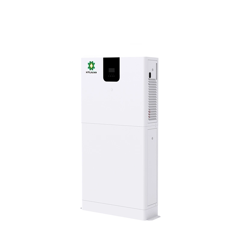 Système de stockage d'énergie solaire hors réseau domestique variateur de 5 kw Système de gestion D'APPLICATION d'affichage LCD à batterie 5 kW