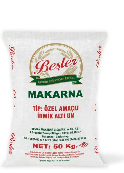 5 kg/10 kg Gelbe PP gewebte Raffia Sack/Mehl, Zucker und Reis Beutel Verpackung