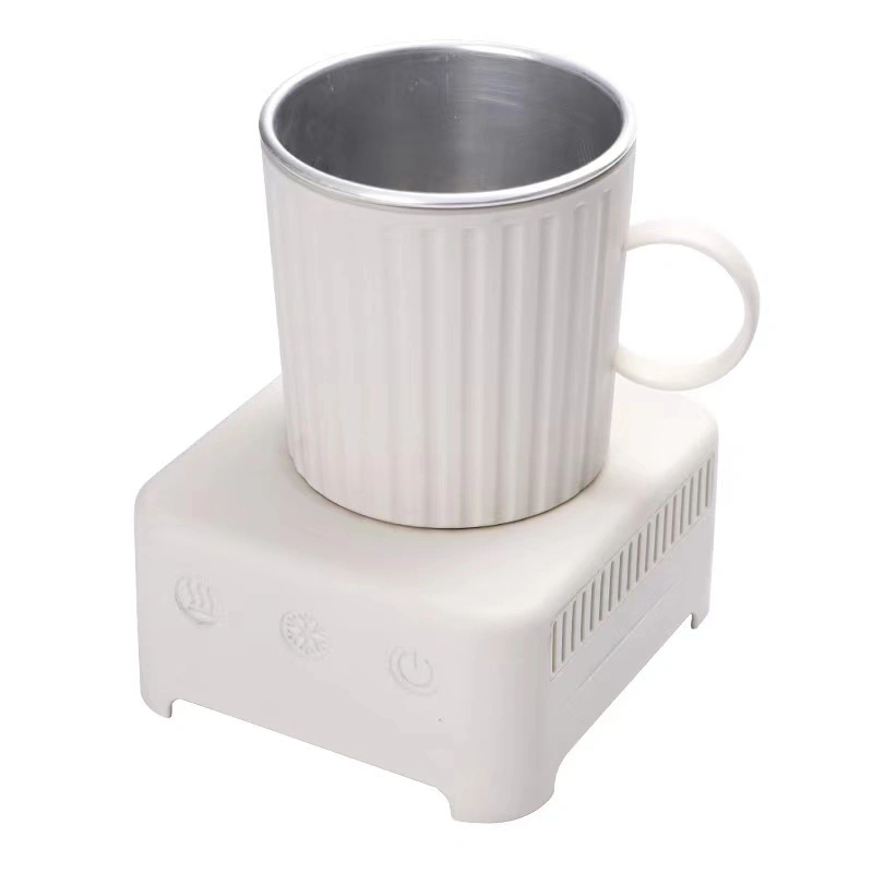 2 en 1 Cafetera taza refrigerador Escritorio placa de bebidas