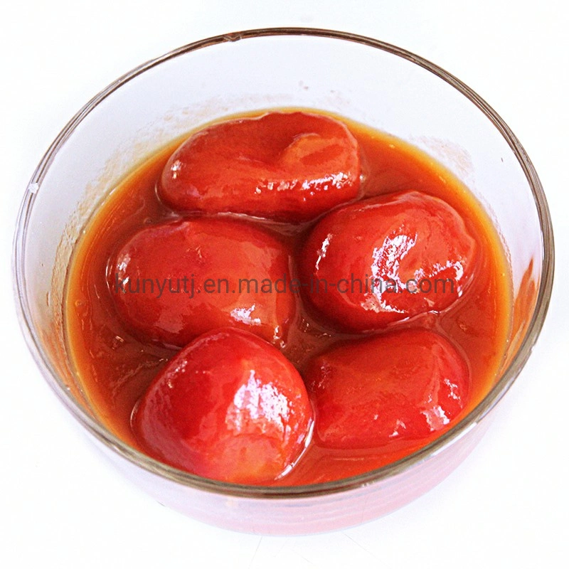 Fresh Tomato Canned Peeled Tomato Dice 400g with High quality/High cost performance 
