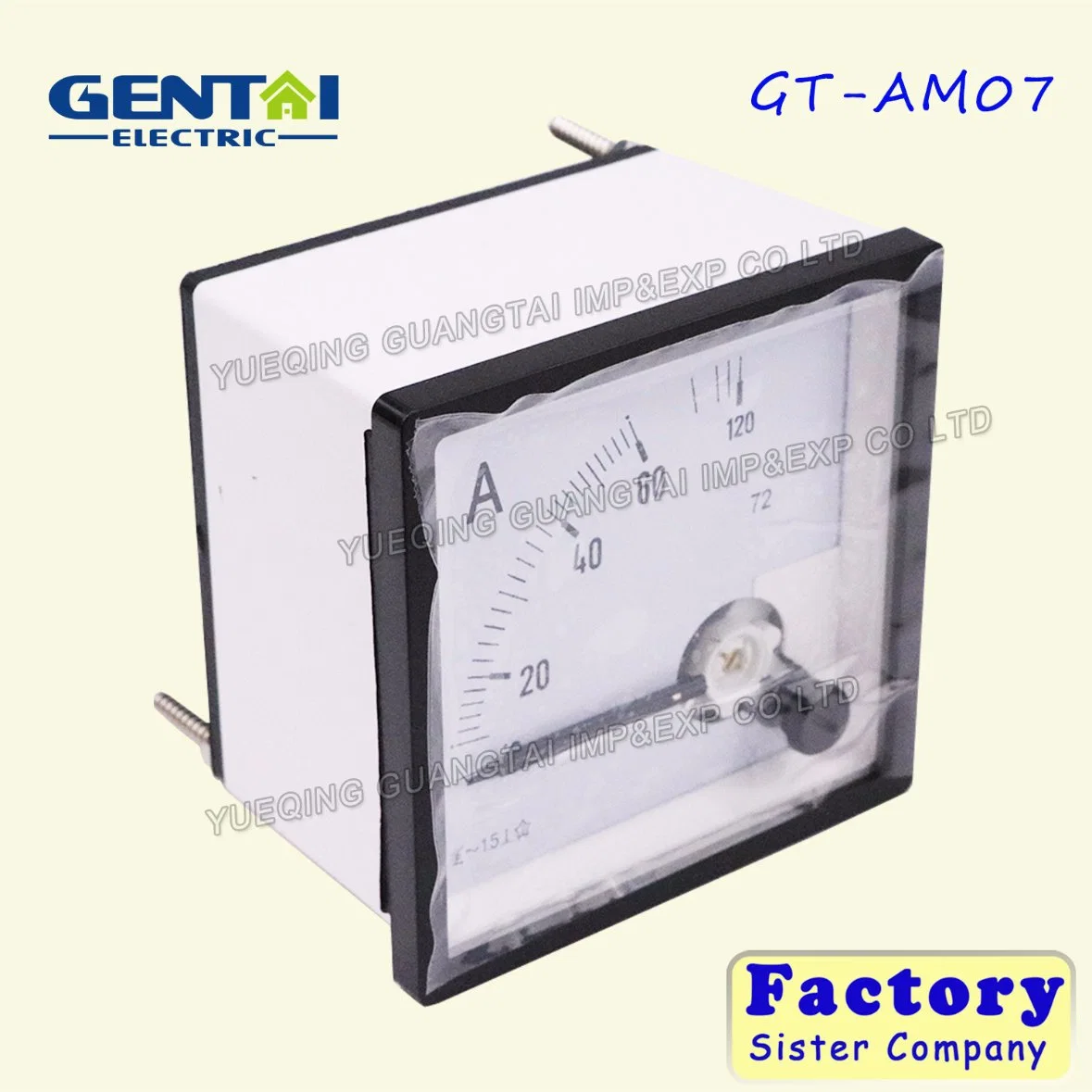 Good Quality AC DC Analog Panel Meter Generator Ammeter