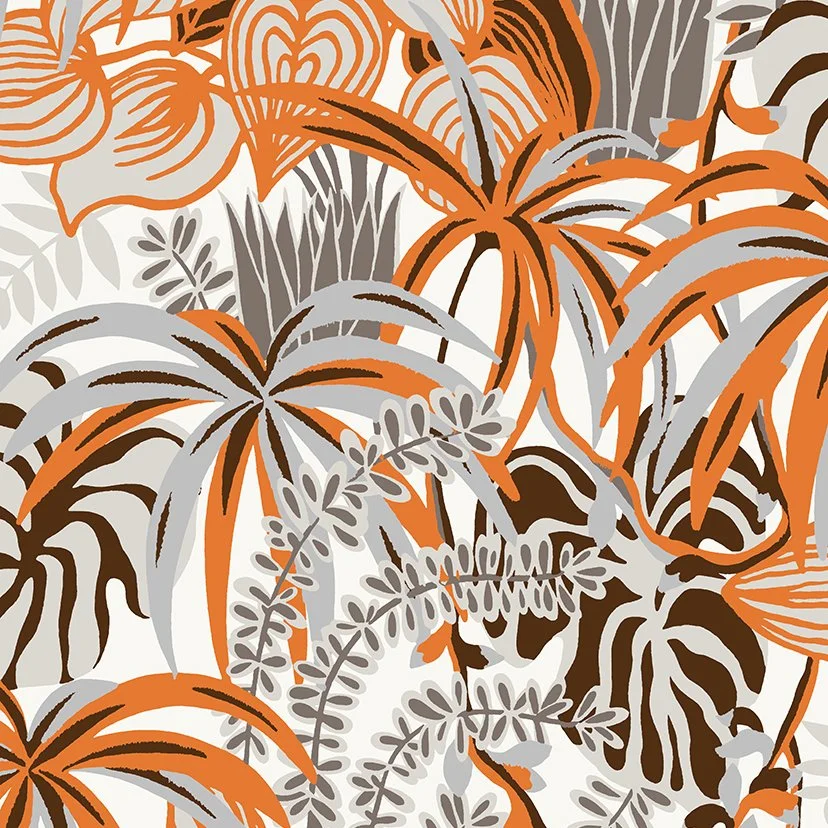 New Plant Pattern PVC Wall Paper for Wall Decoration