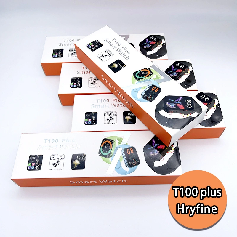 T100 Plus Fty Wholesale/Supplier Watch 7 Wireless Smart Watch Bluetooth Sport Bracelet Smartwatch Phone Gift Watches