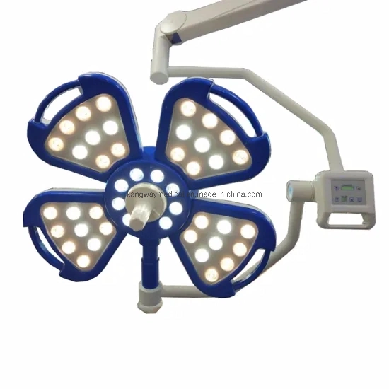 Krankenhaus Medizinische Decke Typ Doppelkopf LED Schattenlose Operation Theater Lampe